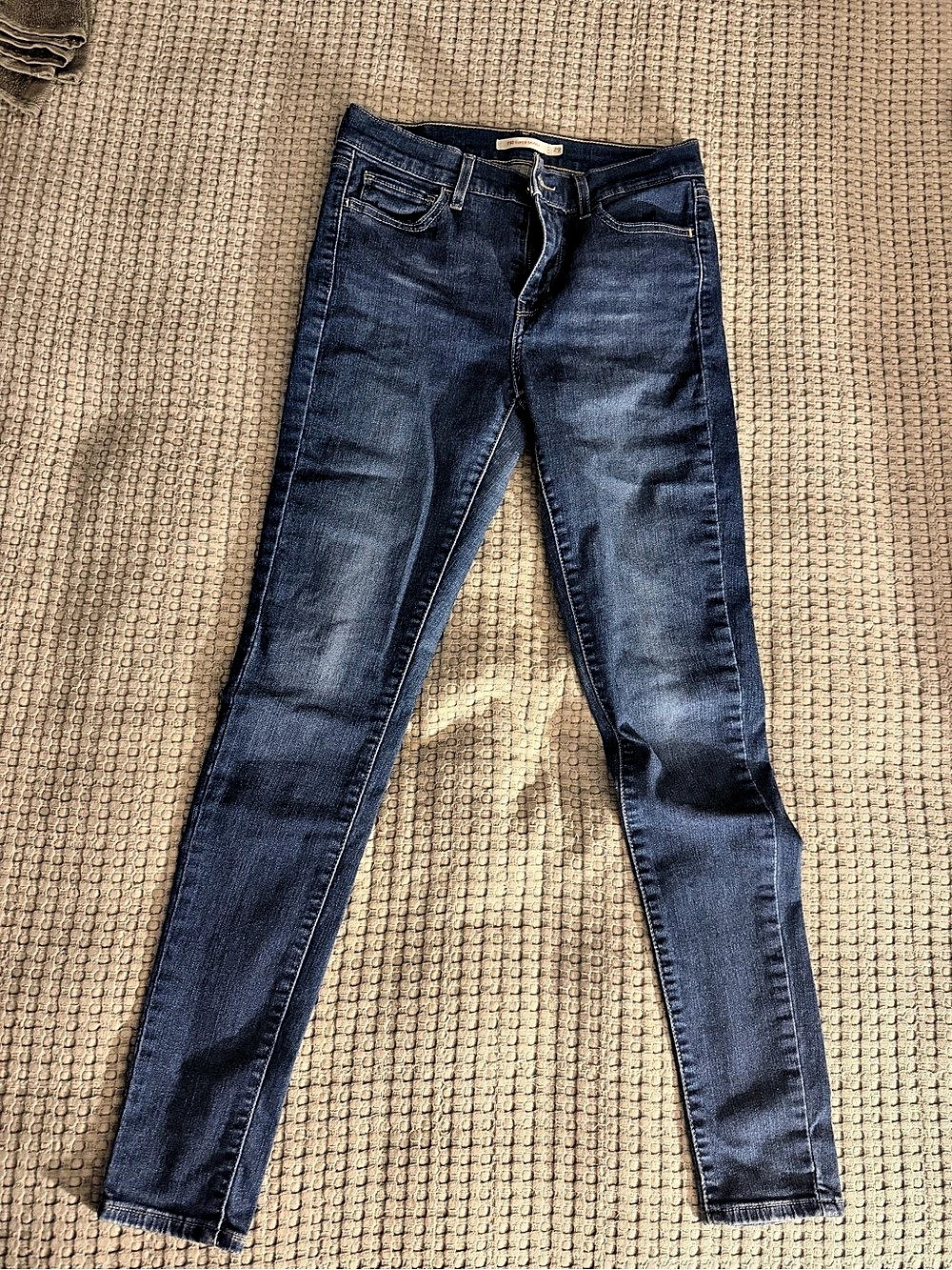 Levi's 710 Super Skinny Jeans Waist 29 Blue
